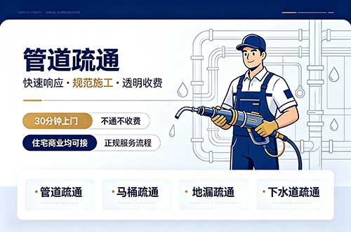 丹江口管道疏通