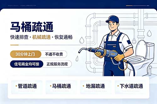 丹江口马桶疏通