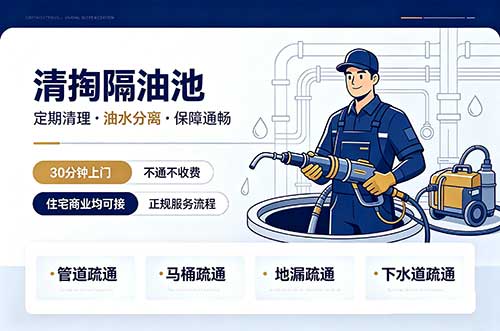丹江口清掏隔油池